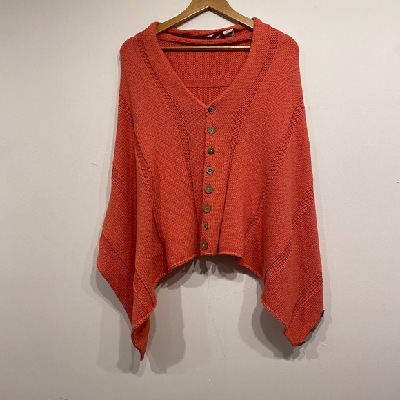 Soft Surroundings Pink Knit Button Front Shawl Grannycore Cardigan - Picture 1 of 5